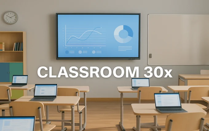 classroom 30 x